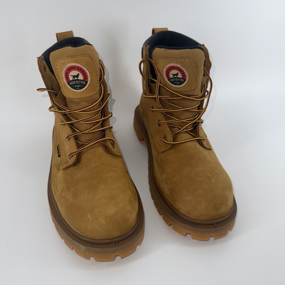 Red Wing Irish Setter Men's 83616 6" Safety Toe Work Boot Thinsulate - Sz 11.5 D